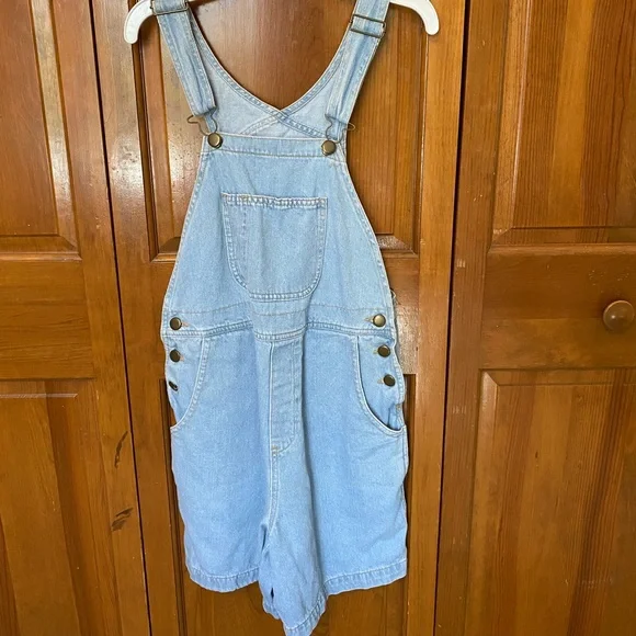 white christmas dresses Lucille Washed Denim Overall Dress – Lena Layne